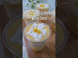 Mango Shake with Sago   #shorts #MangoShakeSago #mangoshake