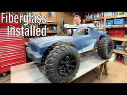 Installing the Fiberglass  - Mini Lifted Muscle Car - Part 6