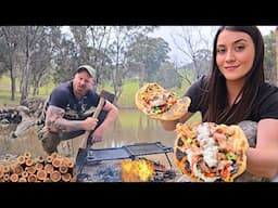 Hunting Deer, Camping & Cooking The Most Incredible Wild Feast EVER!