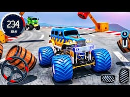 Monster Truck Mega Ramp Impossible Driver - 4x4 Ultimate Car Stunts GT Racing - Android GamePlay #2