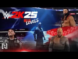 WWE 2K25 The Rock vs Roman Reigns vs Dominik Mysterio vs Solo Sikoa - Gameplay Match