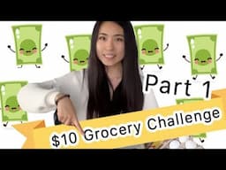 Part 1 - $10 Grocery Budget Challenge | Sunny Life