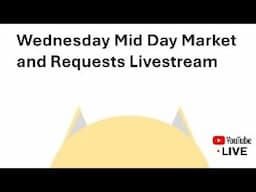 Midday livestream on the Market and Requests (Timestamped)