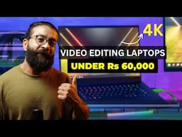 Best Laptops For Video Editing 2024 | Best Laptop Under 60000 | Best Gaming Laptops