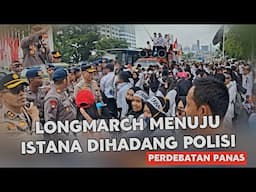 MEMANAS LAGI ‼️ LONGMARCH RIBUAN TENAGA  HONORER MENUJU ISTANA DIHADANG POLISI