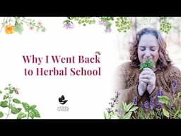 Why I Went Back to Herbal School