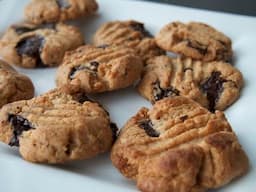 3 Ingredient Gluten Free Peanut Butter Cookies!