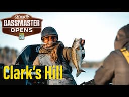 I Fished my First Bassmaster Open! Clarks Hill (Day 2)