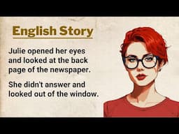 Learn English Through Story Level 2 ⭐ Short Story in English - Julie’s Escape