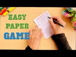 How To Make Easy Paper Game | Paper Game craft 🎮/ Jingle Creative Art