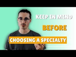 Watch this before choosing a specialty in Switzerland