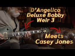 Bob Weir / Jerry Garcia Improvisation Guitar Lesson : "Casey Jones" on D'Angelico