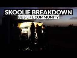 Skoolie Breakdown & the Bus Life Community || TaleOfTwoSmittys - TOTS the Bus