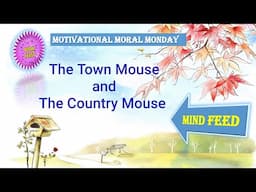 The Town Mouse and The Country Mouse | Motivational Moral Monday | Tamil | Book feast