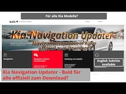 Kia - Navigations- und Softwareupdates in Kürze offiziell zum Download 🤔