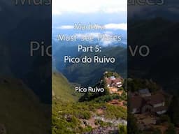 Madeira Must See Places Part 5: Pico Ruivo #madeiraislands #portugaltravel #hikingadventures