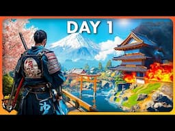 DAY 1 of the Most BEAUTIFUL Japanese Samurai Survival Game…