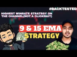 9 and 15 EMA Strategy | The Trade Room | Scalping Strategy | Nifty | High Winrate (Not Clickbait)