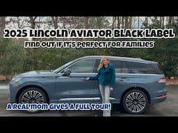 THIS COULD BE MY NEW FAVORITE LUXURY 3 ROW SUV!  2025 Lincoln Aviator Black Label - FULL TOUR