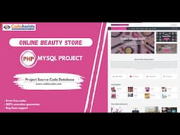 Online Beauty Store - PHP MySQL BootStrap Responsive Latest Project