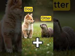 Dog 🐶 + Otter 🦦 = ? #fyp #funnyanimals #cuteanimals