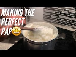 How to make Pap/Uphuthu Tutorial || South African Youtuber