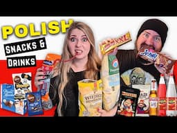 ULTIMATE POLISH snack TASTE TEST! 🇵🇱 - Foreigners Try POLISH SNACKS for the FIRST TIME!