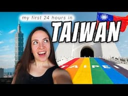 FIRST IMPRESSIONS OF TAIPEI 🇹🇼 taiwan travel guide: should you visit?