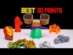 TOP 8 BEST Coolest 3D Prints