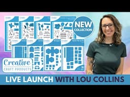 LIVE LAUNCH - Creative Craft Products 'Pop-Up Box Cards' with Lou Collins