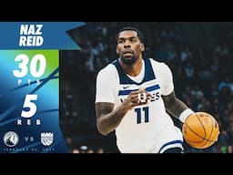 Naz Reid Drops 30 Points Against Kings | 02.03.25