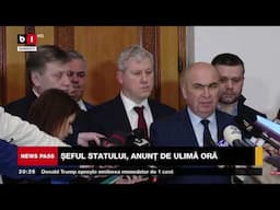 Ilie Bolojan îl propune pe Cătălin Predoiu interimar la conducerea PNL. Știri B1TV_10 feb. 2025