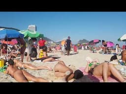 Brazilian Girls TAKE OVER Copacabana Beach! Rio De Janeiro, Brazil