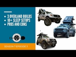 3 Overlanding Builds, 10+ Overlanding Sleep Set Ups, and All the Pros and Cons of Each