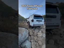 Rolling down a trail in the all-new #Toyota #4Runner Trailhunter Hybrid. Turn up the volume!