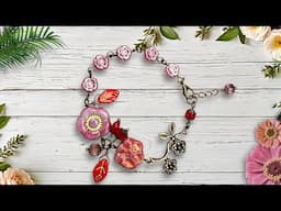 How to Make a Whimsical Beaded Flower Bracelet | DIY Jewelry Tutorial