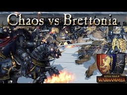 Brettonia vs Chaos - Total War Warhammer Battle