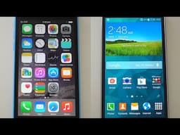 iOS 8 vs Android 4.4.2 (Galaxy S5)