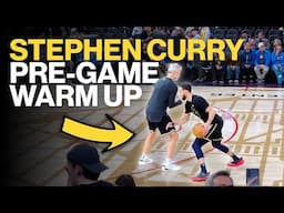 Behind The Scenes Look At Stephen Curry's Pre-Game Shoot Around | OKC Thunder vs GS Warriors