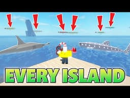 Fishing at EVERY ISLAND in Roblox Fisch