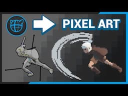 Making an Animation for my 3D Pixel Art Game