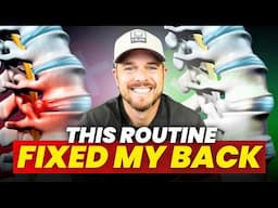 This Daily Back Pain Routine Healed My Back! Disc Herniation Friendly