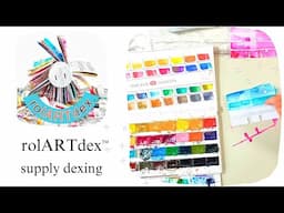 rolARTdex : WORKSHOP #7 : : Supply Dexing; water-soluble