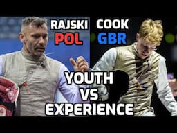 Fencing World Cup - 41 year old VS 19 year old competitor (Men's Foil)