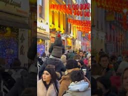 Chinese New Year 2025  🧧 London 🇬🇧China town 🇨🇳 so busy 😳