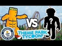 Someone CHALLENGED Me to Make the *LONGEST* Coaster in TPT2! | Roblox Theme Park Tycoon 2