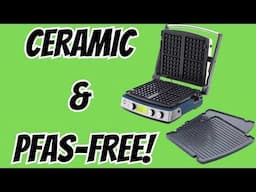 GreenPan Elite Grill & Griddle Review  PFAS Free Nonstick Ceramic Plates for Healthy Cooking!