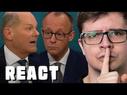 Das TV-DUELL SCHOLZ vs MERZ mit Ricarda Lang von den GRÜNEN - React