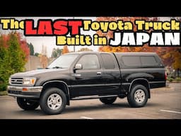 The LAST Toyota Truck Built in Japan, Sold in the USA. 1998 Toyota T100 4x4 PoV Review and Drive