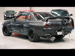 1100+HP R32 Skyline GTR Pure Idle Sound 40PSI Turbo Boost